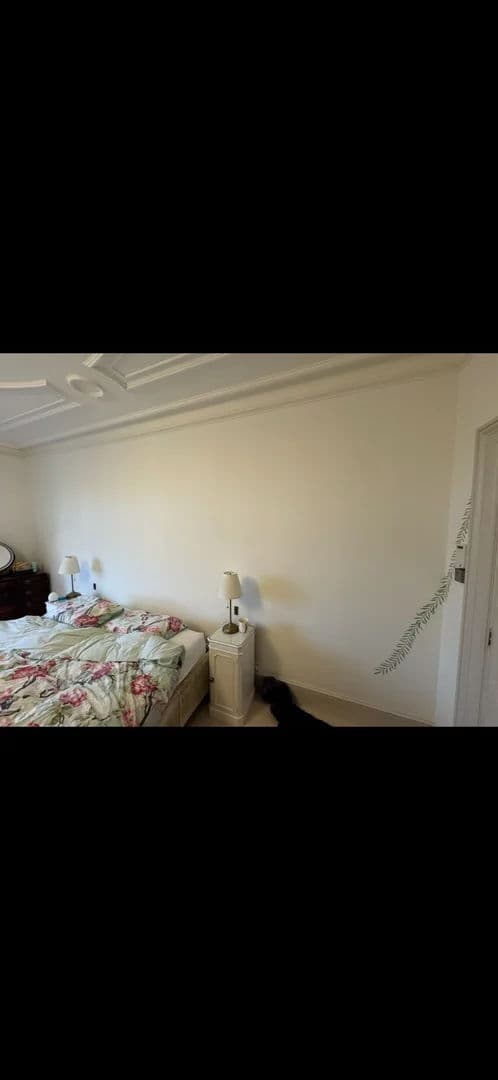 Master bedroom wall repair – after